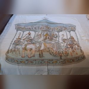 Bamboo Muslin Blanket, Large.  Merry Go Round